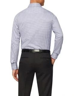 Van Heusen Black Label Slim Long Sleeve Houndstooth Business Shirt Navy 8 Van Heusen Black Label Slim Long Sleeve Houndstooth Business Shirt Navy -Cambridge Clothing shop 887084650 3 720x928