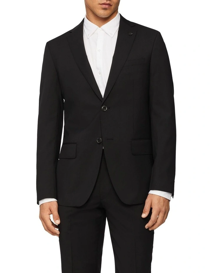 Calvin Klein Twill Suit Jacket Black 3 Calvin Klein Twill Suit Jacket Black