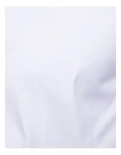 Oxford Stretch Travel Shirt With Charcoal Button In White -Cambridge Clothing shop 890751070 7 720x928