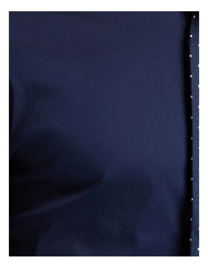 Oxford Navy Stretch Travel Shirt In Navy 8 Oxford Navy Stretch Travel Shirt In Navy - Image 6