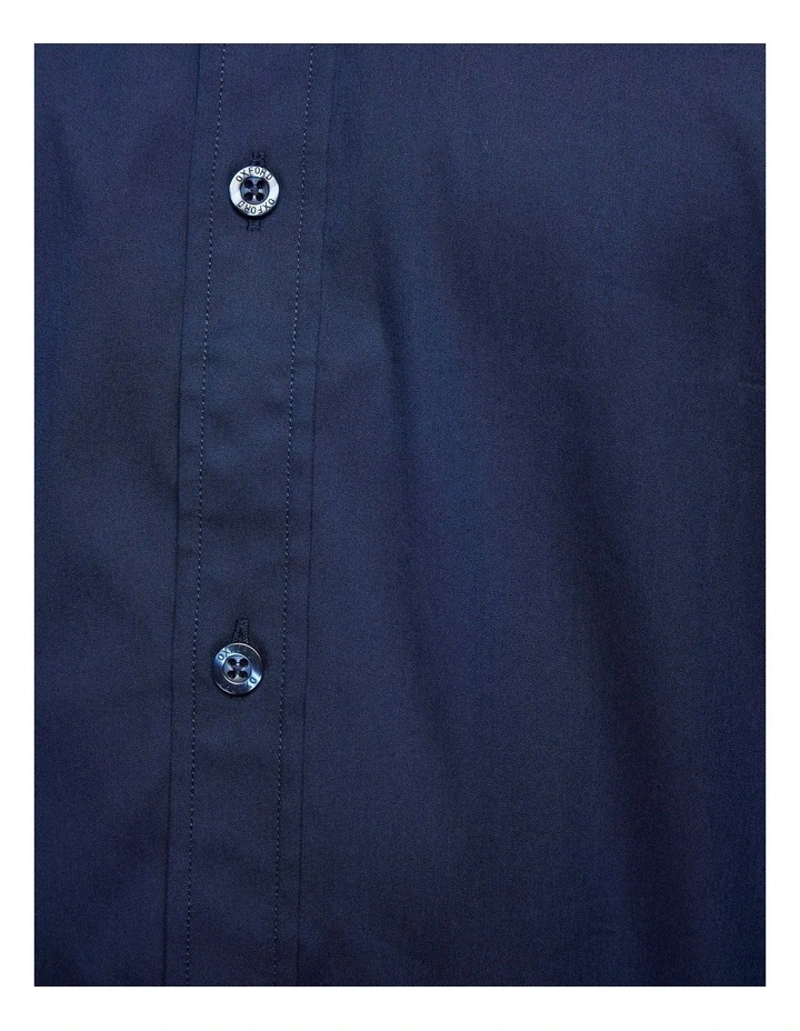 Oxford Navy Stretch Travel Shirt In Navy 9 Oxford Navy Stretch Travel Shirt In Navy - Image 7