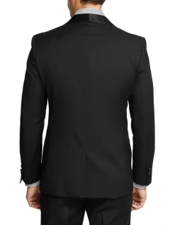 Oxford Dinner Suit Jacket With Shawl Neck In Black 10 Oxford Dinner Suit Jacket With Shawl Neck In Black -Cambridge Clothing shop 890752870 3 1 720x928