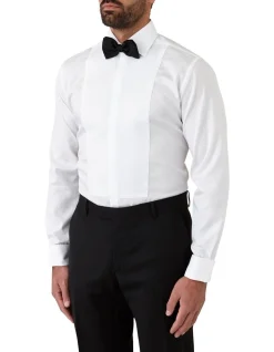 Cambridge Modern Fit Kent White Tuxedo Shirt White -Cambridge Clothing shop 900659620 3 720x928