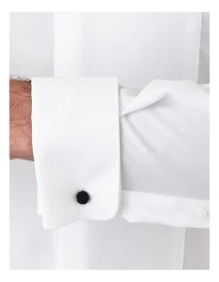 Cambridge Modern Fit Kent White Tuxedo Shirt White -Cambridge Clothing shop 900659620 4 720x928
