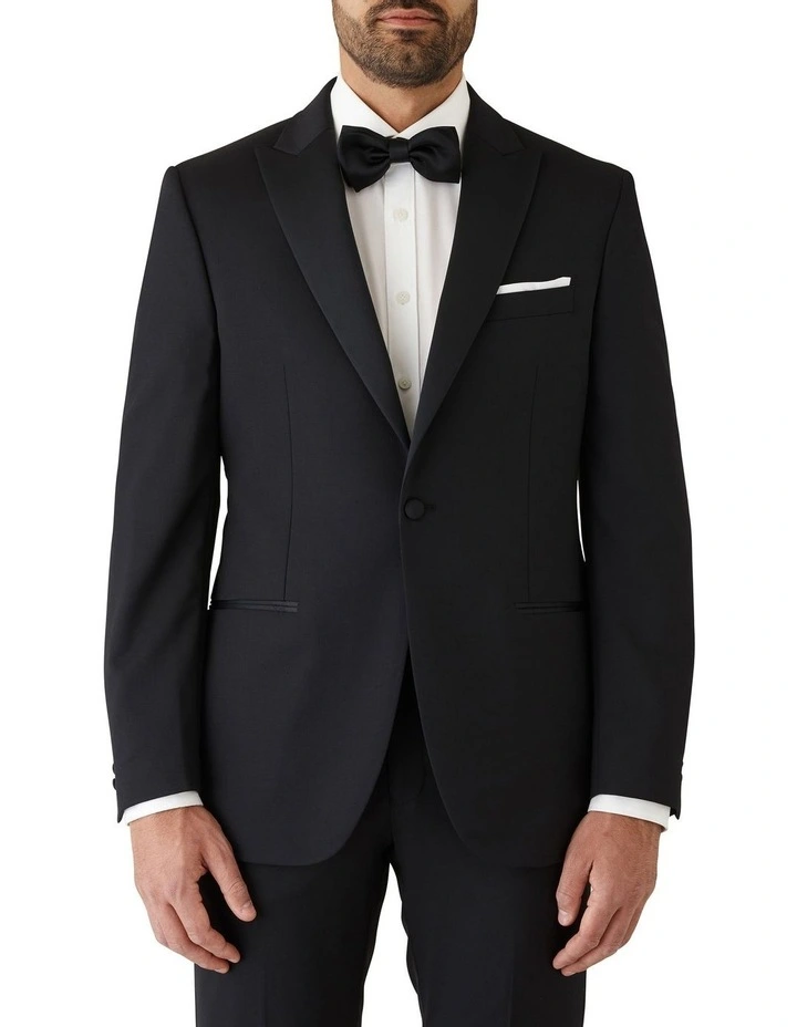 Cambridge Modern Fit Pickford Tuxedo Jacket Black 3 Cambridge Modern Fit Pickford Tuxedo Jacket Black