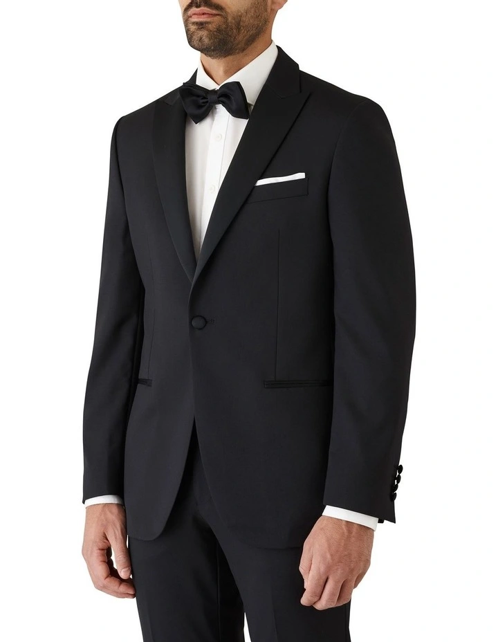 Cambridge Modern Fit Pickford Tuxedo Jacket Black 5 Cambridge Modern Fit Pickford Tuxedo Jacket Black - Image 3