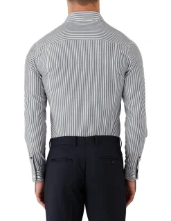 Gibson Slim Fit Motion Stripe Business Shirt Denim 8 Gibson Slim Fit Motion Stripe Business Shirt Denim -Cambridge Clothing shop 901493830 3 720x928