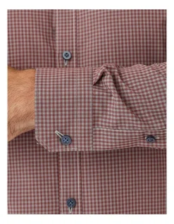 Gibson Slim Fit Flame Check Business Shirt Wine 9 Gibson Slim Fit Flame Check Business Shirt Wine -Cambridge Clothing shop 901493920 901486900 4 720x928