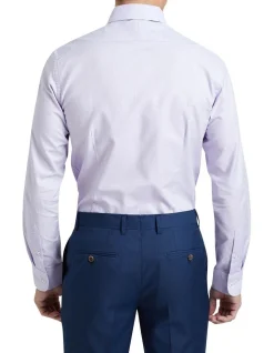 Oxford Beckton Dobby Shirt In Lilac -Cambridge Clothing shop 905322160 3 720x928