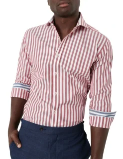 MJ Bale Byrson Shirt Red -Cambridge Clothing shop 909073630 908961040 5 720x928