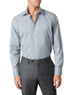 MJ Bale Ickenham Gingham Shirt Navy Multi