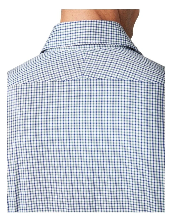MJ Bale Ickenham Gingham Shirt Navy Multi 6 MJ Bale Ickenham Gingham Shirt Navy Multi - Image 4