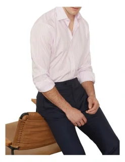 MJ Bale Stanley Long Sleeve Shirt Pink 8 MJ Bale Stanley Long Sleeve Shirt Pink -Cambridge Clothing shop 909455770 909432460 3 720x928