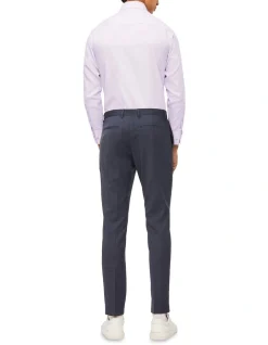 Calvin Klein Slim Long Sleeve Dobby Shirt In Purple 9 Calvin Klein Slim Long Sleeve Dobby Shirt In Purple -Cambridge Clothing shop 927759790 3 720x928