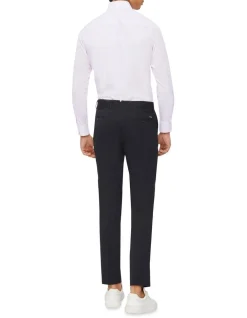 Calvin Klein Slim Long Sleeve Dobby Stripe Shirt In Purple 9 Calvin Klein Slim Long Sleeve Dobby Stripe Shirt In Purple -Cambridge Clothing shop 927760870 3 720x928