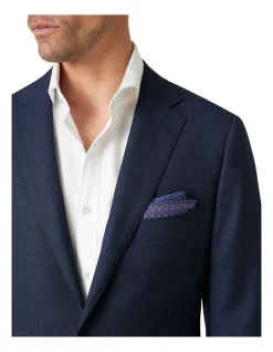 MJ Bale Healesville Jacket Nat Stretch In Blue Brown -Cambridge Clothing shop 927882100 3 720x928