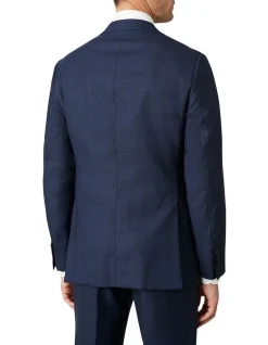MJ Bale Healesville Jacket Nat Stretch In Blue Brown -Cambridge Clothing shop 927882100 6 720x928