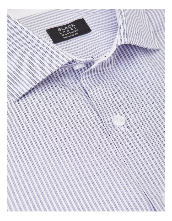 Van Heusen Black Label Tailored Long Sleeve Stripe Shirt In Blue 5 Van Heusen Black Label Tailored Long Sleeve Stripe Shirt In Blue - Image 3