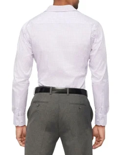 Van Heusen Black Label Slim Long Sleeve Twill Check Shirt In Purple 7 Van Heusen Black Label Slim Long Sleeve Twill Check Shirt In Purple -Cambridge Clothing shop 929030050 2 720x928