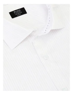 Van Heusen Black Label Slim Long Sleeve Dobby Stripe Shirt In Pink -Cambridge Clothing shop 929030230 4 720x928