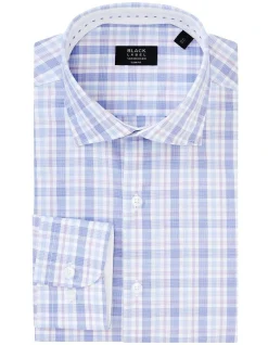 Van Heusen Black Label Slim Long Sleeve 2 Colour Check Shirt In Purple/Blue 8 Van Heusen Black Label Slim Long Sleeve 2 Colour Check Shirt In Purple/Blue -Cambridge Clothing shop 929030320 3 720x928