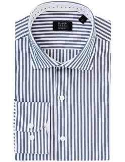 Van Heusen Black Label Tailored Long Sleeve Candy Stripe Shirt In Blue 8 Van Heusen Black Label Tailored Long Sleeve Candy Stripe Shirt In Blue -Cambridge Clothing shop 929030500 3 720x928