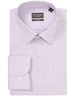 Van Heusen Classic Long Sleeve Multi Check Shirt In Light Purple 9 Van Heusen Classic Long Sleeve Multi Check Shirt In Light Purple -Cambridge Clothing shop 929787850 4 720x928