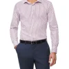 Van Heusen Tailored Long Sleeve Stripe Shirt In Red -Cambridge Clothing shop 929788210 1 720x928