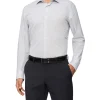 Van Heusen Slim 2 Colour Mini Check Shirt In White 2 Van Heusen Slim 2 Colour Mini Check Shirt In White -Cambridge Clothing shop 929790910 1 720x928
