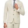 Van Heusen Slim Plain Linen Suit Jacket In Ecru 2 Van Heusen Slim Plain Linen Suit Jacket In Ecru -Cambridge Clothing shop 929808550 1 720x928