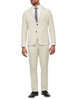 Van Heusen Slim Plain Linen Suit Jacket In Ecru 11 Van Heusen Slim Plain Linen Suit Jacket In Ecru -Cambridge Clothing shop 929808550 4 720x928