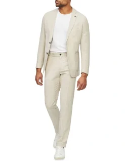 Van Heusen Slim Plain Linen Suit Jacket In Ecru 13 Van Heusen Slim Plain Linen Suit Jacket In Ecru -Cambridge Clothing shop 929808550 6 720x928
