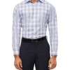 Van Heusen Long Sleeve 2 Tone Check Shirt In Dark Blue/White 1 Van Heusen Long Sleeve 2 Tone Check Shirt In Dark Blue/White -Cambridge Clothing shop 929939860 1 720x928