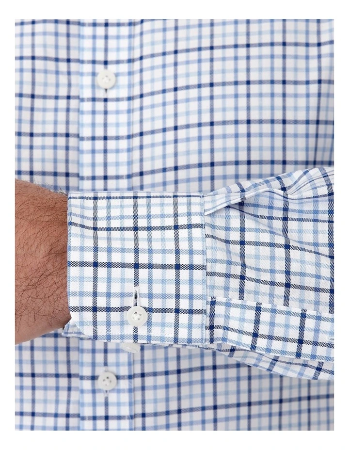 Cambridge Carlton Modern Fit Shirt In Blue 6 Cambridge Carlton Modern Fit Shirt In Blue - Image 4