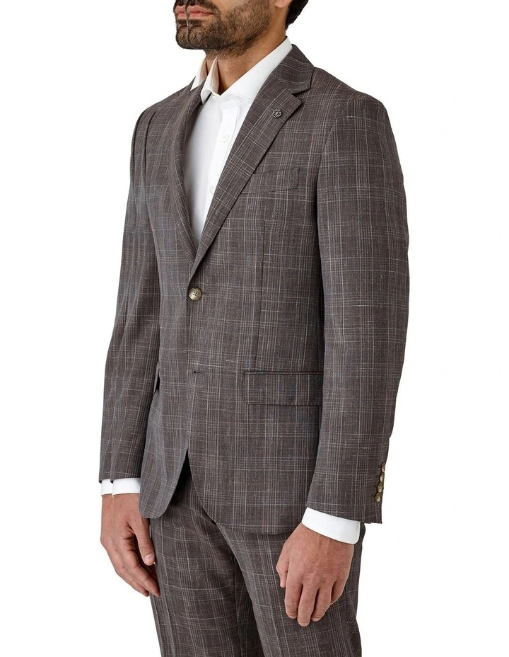 Cambridge Morse Modern Fit Jacket In Brown 5 Cambridge Morse Modern Fit Jacket In Brown - Image 3