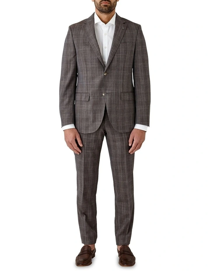 Cambridge Morse Modern Fit Jacket In Brown 7 Cambridge Morse Modern Fit Jacket In Brown - Image 5