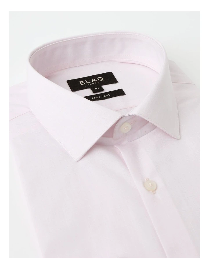 Blaq Slim Long Sleeve Houndstooth Shirt In Pink 9 Blaq Slim Long Sleeve Houndstooth Shirt In Pink - Image 7