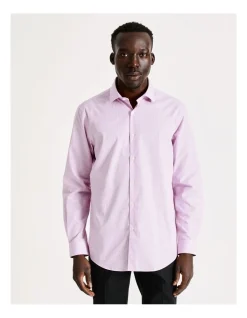 Blaq Tailored 2 Colour Mini Check Shirt In Purple 12 Blaq Tailored 2 Colour Mini Check Shirt In Purple -Cambridge Clothing shop 930648970 4 720x928