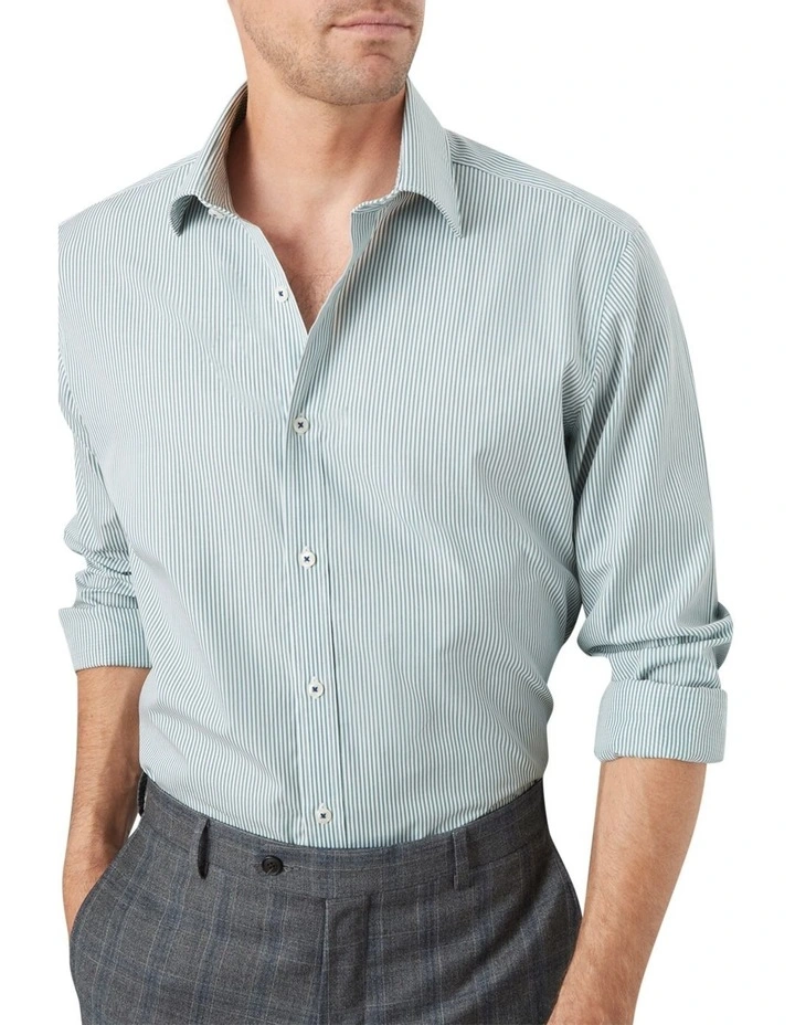 MJ Bale Bates Shirt In Dark Sage 3 MJ Bale Bates Shirt In Dark Sage