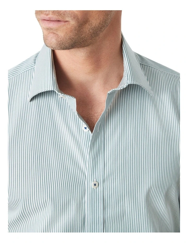 MJ Bale Bates Shirt In Dark Sage 5 MJ Bale Bates Shirt In Dark Sage - Image 3