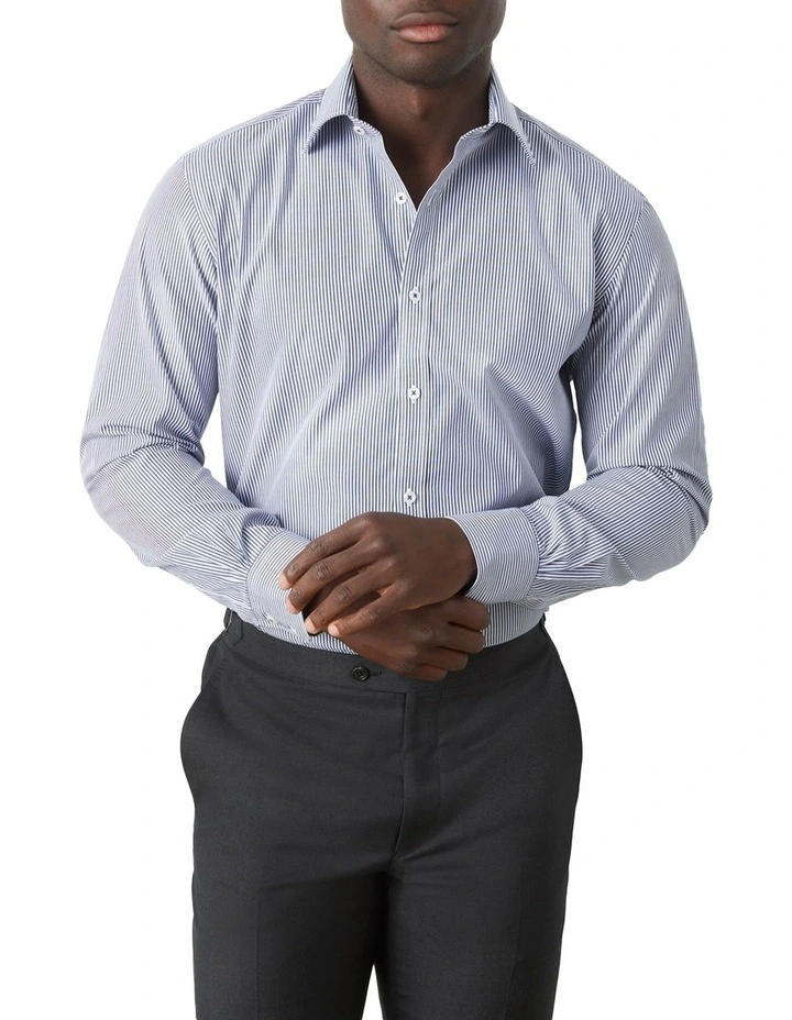 MJ Bale Bates Shirt In Navy 4 MJ Bale Bates Shirt In Navy - Image 2