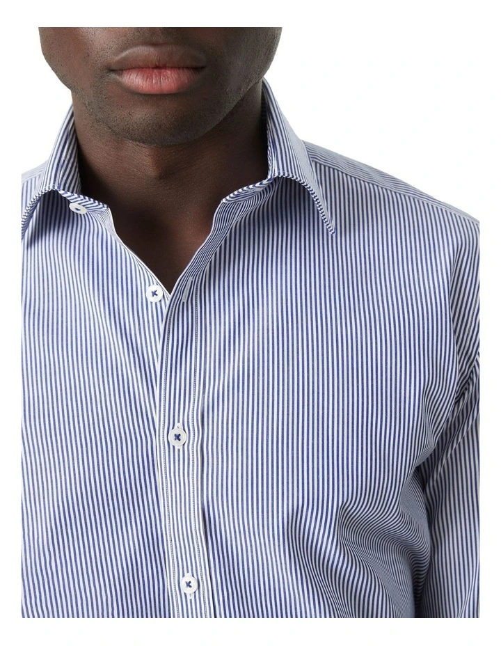 MJ Bale Bates Shirt In Navy 5 MJ Bale Bates Shirt In Navy - Image 3