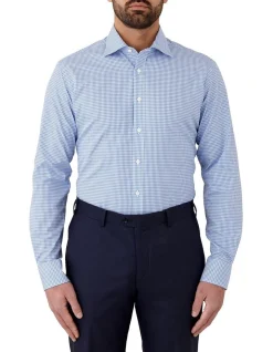 Cambridge Bentleigh Modern Fit Shirt In Blue