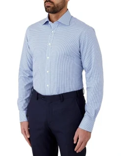 Cambridge Bentleigh Modern Fit Shirt In Blue 8 Cambridge Bentleigh Modern Fit Shirt In Blue -Cambridge Clothing shop 934342480 934334380 3 720x928