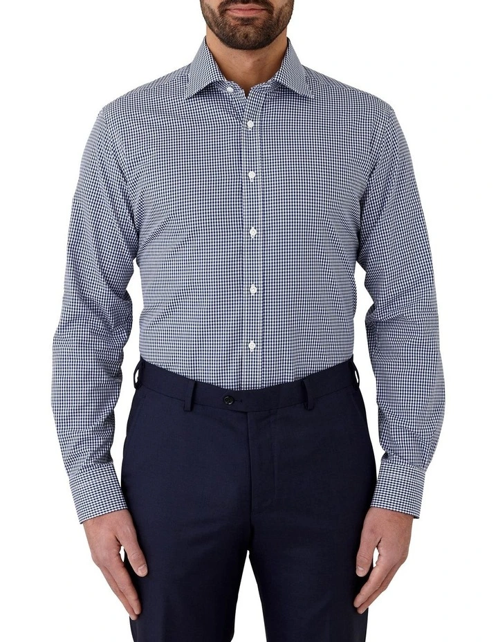 Cambridge Bentleigh Modern Fit Shirt In Navy 3 Cambridge Bentleigh Modern Fit Shirt In Navy