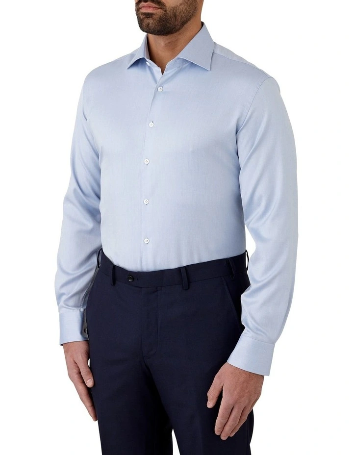 Cambridge Bentleigh Modern Fit Shirt In Light Blue 5 Cambridge Bentleigh Modern Fit Shirt In Light Blue - Image 3