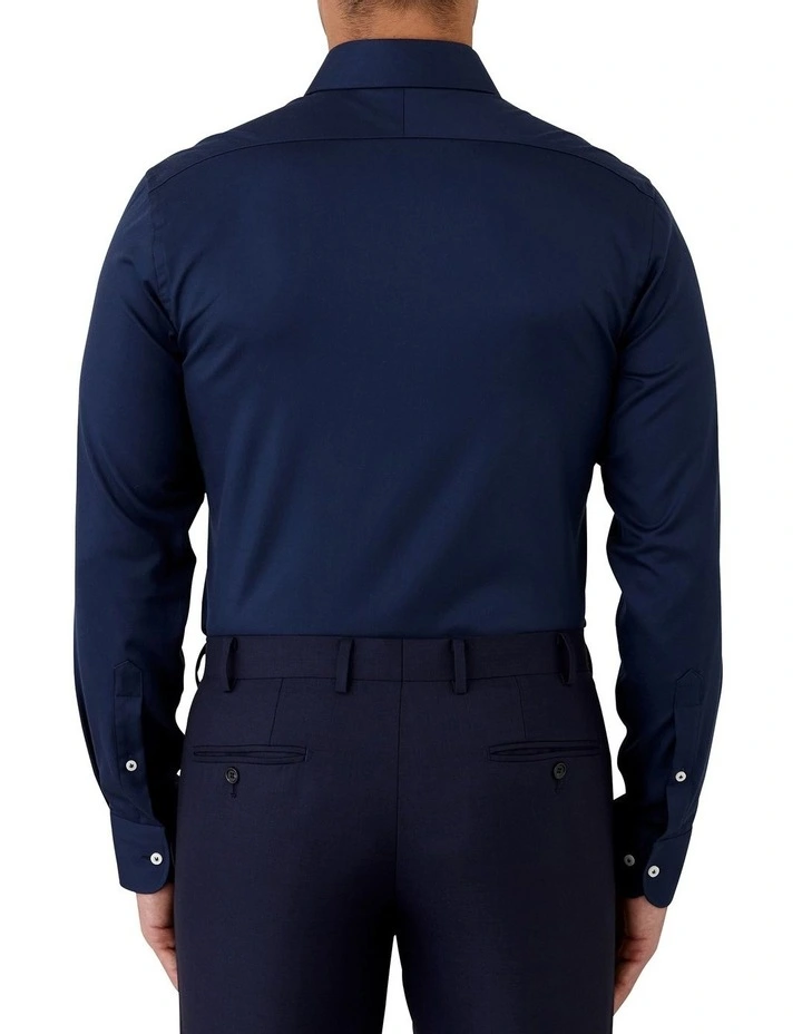 Cambridge Bentleigh Modern Fit Shirt In Navy 4 Cambridge Bentleigh Modern Fit Shirt In Navy - Image 2