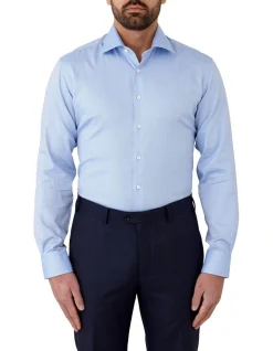 Cambridge Bentleigh Modern Fit Shirt In Blue