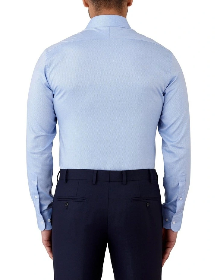 Cambridge Bentleigh Modern Fit Shirt In Blue 4 Cambridge Bentleigh Modern Fit Shirt In Blue - Image 2