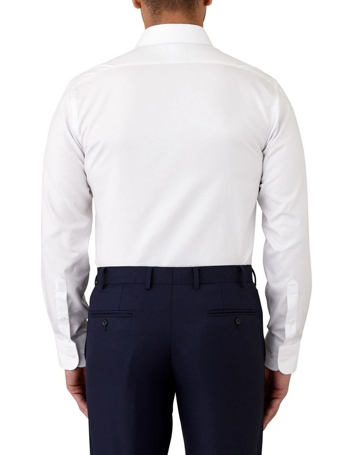 Cambridge Bentleigh Modern Fit Shirt In White 4 Cambridge Bentleigh Modern Fit Shirt In White - Image 2
